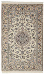  Nain 9La Rug 160X250 Authentic
 Oriental Handknotted Dark Grey/Light Brown (Wool/Silk, Persia/Iran)
