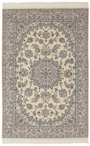  Nain 9La Rug 136X204 Authentic
 Oriental Handknotted Dark Grey/Dark Brown (Wool/Silk, Persia/Iran)