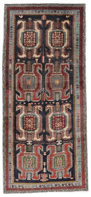  Ardebil Rug 134X298 Authentic
 Oriental Handknotted Hallway Runner
 Black/Dark Brown (Wool, Persia/Iran)