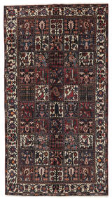  Bakhtiari Rug 156X288 Authentic
 Oriental Handknotted Runner
 Black/Dark Brown (Wool, Persia/Iran)