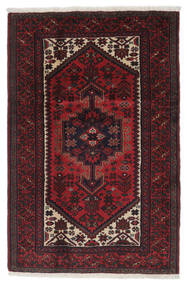  Hamadan Rug 101X153 Authentic
 Oriental Handknotted Black/Dark Brown (Wool, Persia/Iran)
