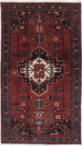  Hamadan Rug 115X202 Authentic
 Oriental Handknotted Black/Dark Brown (Wool, Persia/Iran)