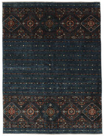  Shabargan Rug 155X206 Authentic
 Oriental Handknotted Black (Wool, Afghanistan)
