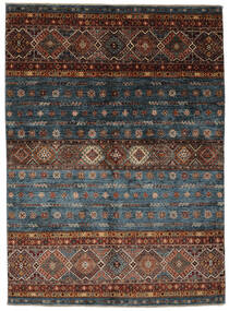  Shabargan Rug 151X209 Authentic
 Oriental Handknotted Black/Brown (Wool, )