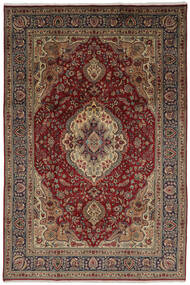  Tabriz Rug 206X304 Authentic
 Oriental Handknotted Dark Brown/Black (Wool, Persia/Iran)