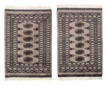  Pakistan Bokhara 3Ply Rug 63X97 Authentic Oriental Handknotted Brown/Black (Wool, )