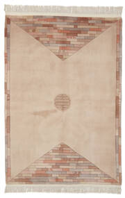  China 90 Line Rug 137X198 Authentic
 Oriental Handknotted Brown/Light Brown (Wool, China)
