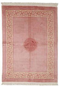 China 90 Line Rug 170X230 Authentic
 Oriental Handknotted Dark Red/Light Brown (Wool, China)