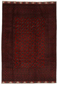  Afghan Rug 203X289 Authentic
 Oriental Handknotted Black (Wool, Afghanistan)