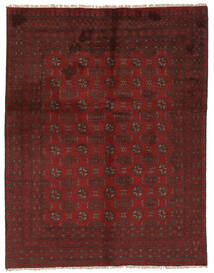  Afghan Rug 144X188 Authentic
 Oriental Handknotted Black (Wool, Afghanistan)