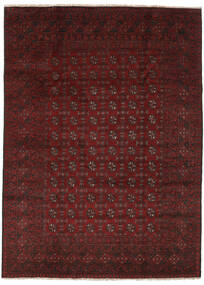 Afghan Rug 197X275 Authentic
 Oriental Handknotted Black (Wool, Afghanistan)