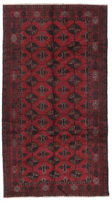  Baluch Rug 155X280 Authentic
 Oriental Handknotted Runner
 Black/Dark Red (Wool, )