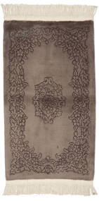  China 90 Line Rug 69X122 Authentic
 Oriental Handknotted Dark Brown/Black (Wool, China)