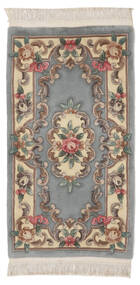  China 90 Line Rug 68X122 Authentic
 Oriental Handknotted Dark Brown/Light Brown (Wool, China)