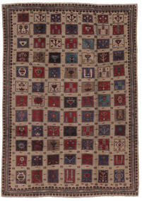  Baluch Rug 196X285 Authentic
 Oriental Handknotted Dark Brown/Black (Wool, Afghanistan)