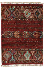  Shabargan Rug 84X125 Authentic
 Oriental Handknotted Black/Dark Brown (Wool, Afghanistan)