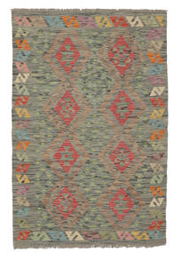  Kilim Afghan Old Style Rug 101X155 Authentic
 Oriental Handwoven Dark Brown/Dark Green (Wool, Afghanistan)
