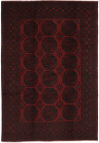  Afghan Rug 196X294 Authentic
 Oriental Handknotted Black (Wool, Afghanistan)