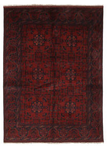  Afghan Khal Mohammadi Rug 142X194 Authentic Oriental Handknotted Black (Wool, Afghanistan)