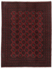  Afghan Rug 146X188 Authentic
 Oriental Handknotted Black (Wool, Afghanistan)