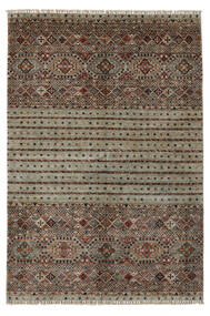  Shabargan Rug 176X260 Authentic
 Oriental Handknotted Dark Brown/Black (Wool, Afghanistan)