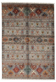  Shabargan Rug 174X250 Authentic
 Oriental Handknotted Dark Grey/Dark Brown (Wool, Afghanistan)