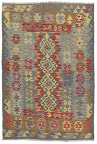  Kilim Afghan Old Style Rug 100X150 Authentic
 Oriental Handwoven Dark Brown/Dark Grey (Wool, Afghanistan)