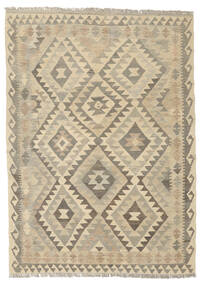  Kilim Afghan Old Style Rug 122X175 Authentic
 Oriental Handwoven Light Brown/Dark Brown (Wool, Afghanistan)