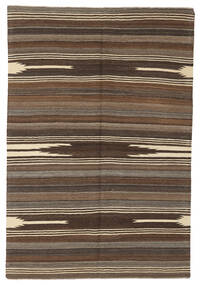  Kilim Ariana Rug 173X252 Authentic
 Modern Handwoven Dark Brown/Black (Wool, Afghanistan)
