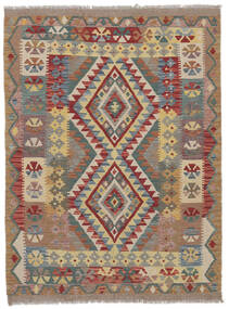  Kilim Afghan Old Style Rug 106X143 Authentic
 Oriental Handwoven Brown/Orange (Wool, )