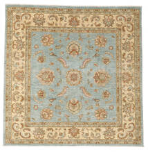  Ziegler Ariana Rug 177X177 Authentic
 Oriental Handknotted Square Brown/Dark Green (Wool, Afghanistan)