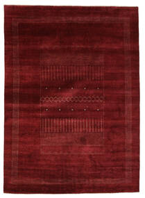  Gabbeh Loribaft Rug 205X284 Authentic
 Modern Handknotted Black/Beige (Wool, India)