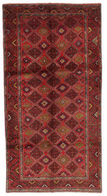 Baluch Rug 161X301 Authentic
 Oriental Handknotted Dark Red/Black (Wool, )