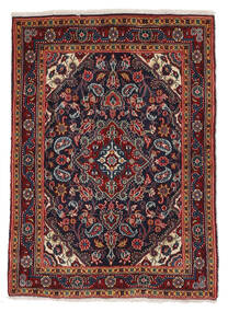  Jozan Rug 67X93 Authentic
 Oriental Handknotted Black/Dark Brown (Wool, Persia/Iran)