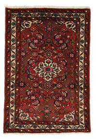  Asadabad Rug 63X91 Authentic
 Oriental Handknotted Black/Dark Red (Wool, Persia/Iran)