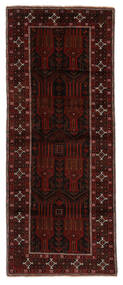  Baluch Rug 124X300 Authentic
 Oriental Handknotted Runner
 Black/Dark Red (Wool, )