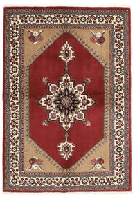  Ardebil Fine Rug 149X209 Persian Wool Brown/Dark Red Small 