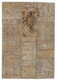  Patchwork - Persien/Iran Rug 104X153 Authentic
 Modern Handknotted Dark Brown/Brown (Wool, Persia/Iran)