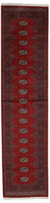  Pakistan Bokhara 2Ply Rug 81X334 Authentic
 Oriental Handknotted Runner
 Black/Dark Red (Wool, Pakistan)