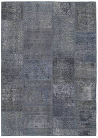  Patchwork - Persien/Iran Rug 140X200 Authentic
 Modern Handknotted Dark Grey/Dark Blue/Black (Wool, Persia/Iran)