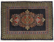  Keshan Rug 72X97 Authentic
 Oriental Handknotted Black/Dark Brown (Wool, Persia/Iran)