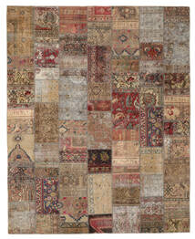  Patchwork - Persien/Iran Rug 252X310 Authentic Modern Handknotted Dark Brown/Brown Large (Wool, Persia/Iran)