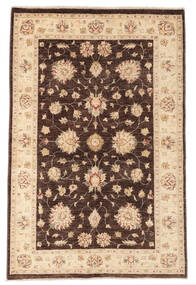 Ziegler Rug 134X204 Authentic
 Oriental Handknotted Black/Yellow (Wool, Afghanistan)