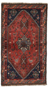  Qashqai Rug 100X177 Authentic
 Oriental Handknotted Black/Dark Brown (Wool, Persia/Iran)