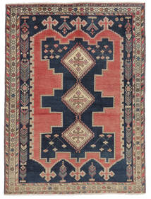  Afshar Rug 151X205 Authentic
 Oriental Handknotted Black/Dark Red (Wool, Persia/Iran)