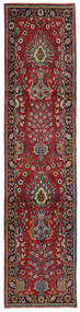  Tabriz Rug 76X336 Authentic Oriental Handknotted Runner Dark Brown/Black (Wool, Persia/Iran)