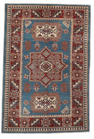  Kazak Rug 121X182 Authentic
 Oriental Handknotted Black/Dark Brown (Wool, Afghanistan)