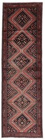 Hamadan Rug Rug 90X290 Runner
 Black/Dark Red (Wool, Persia/Iran)
