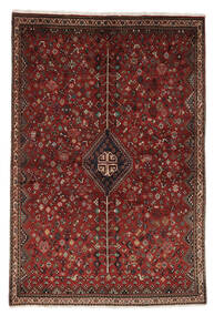  Shiraz Rug 152X227 Authentic
 Oriental Handknotted Black/Dark Brown (Wool, Persia/Iran)