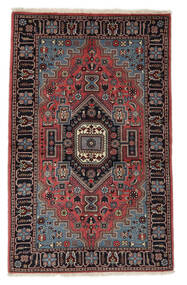  Mehraban Rug 128X202 Authentic
 Oriental Handknotted Black/Dark Brown (Wool, Persia/Iran)